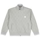 Boys Grey Logo Zip Up Top, 1, hi-res