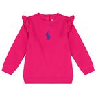 Baby Girls Pink Logo Tracksuit, 1, hi-res