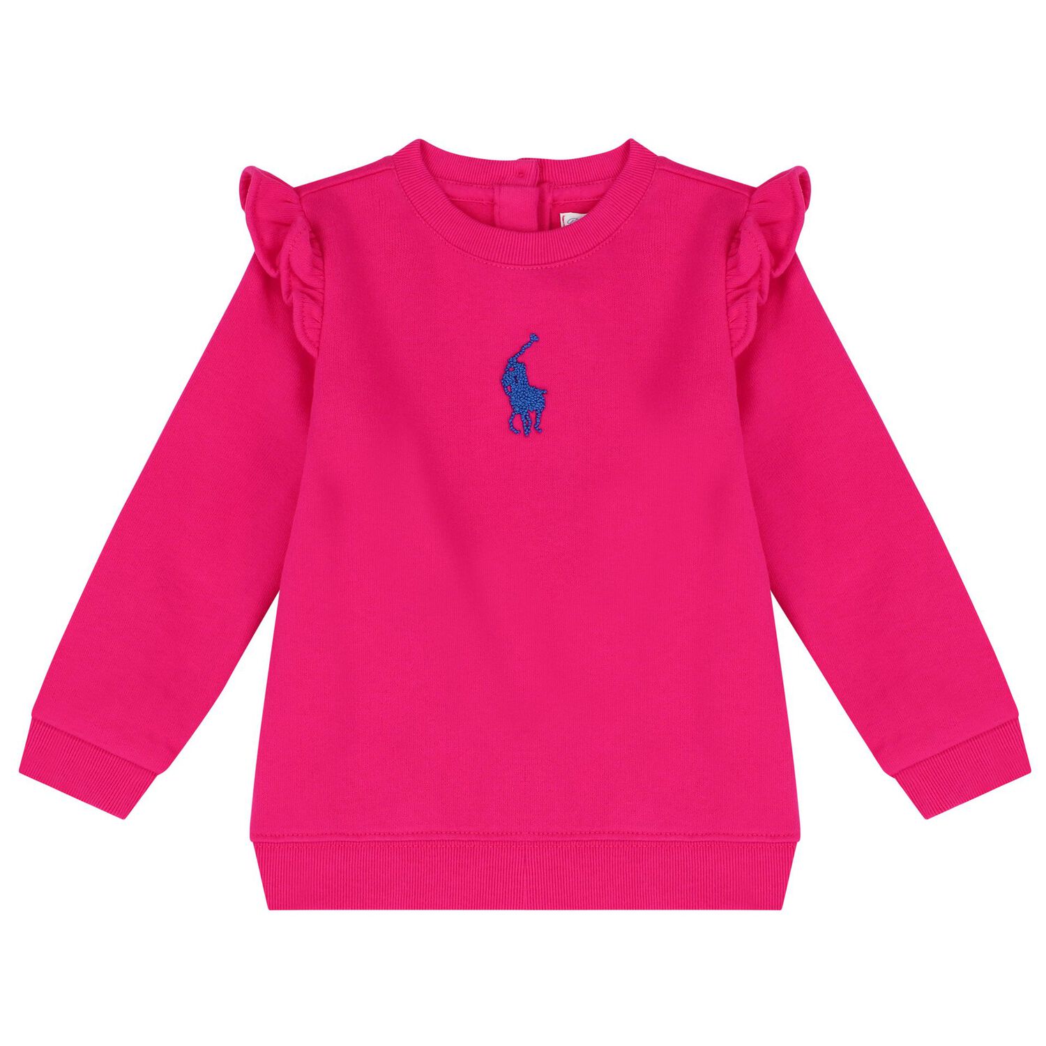 Baby Girls Pink Logo Tracksuit, 1, hi-res image number null