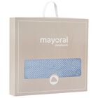 Baby Boys Blue Faux Fur Blanket, 2, hi-res