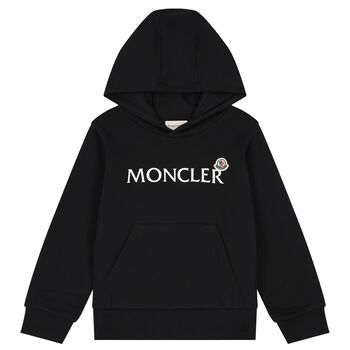 Boys Black Logo Sweatshirt