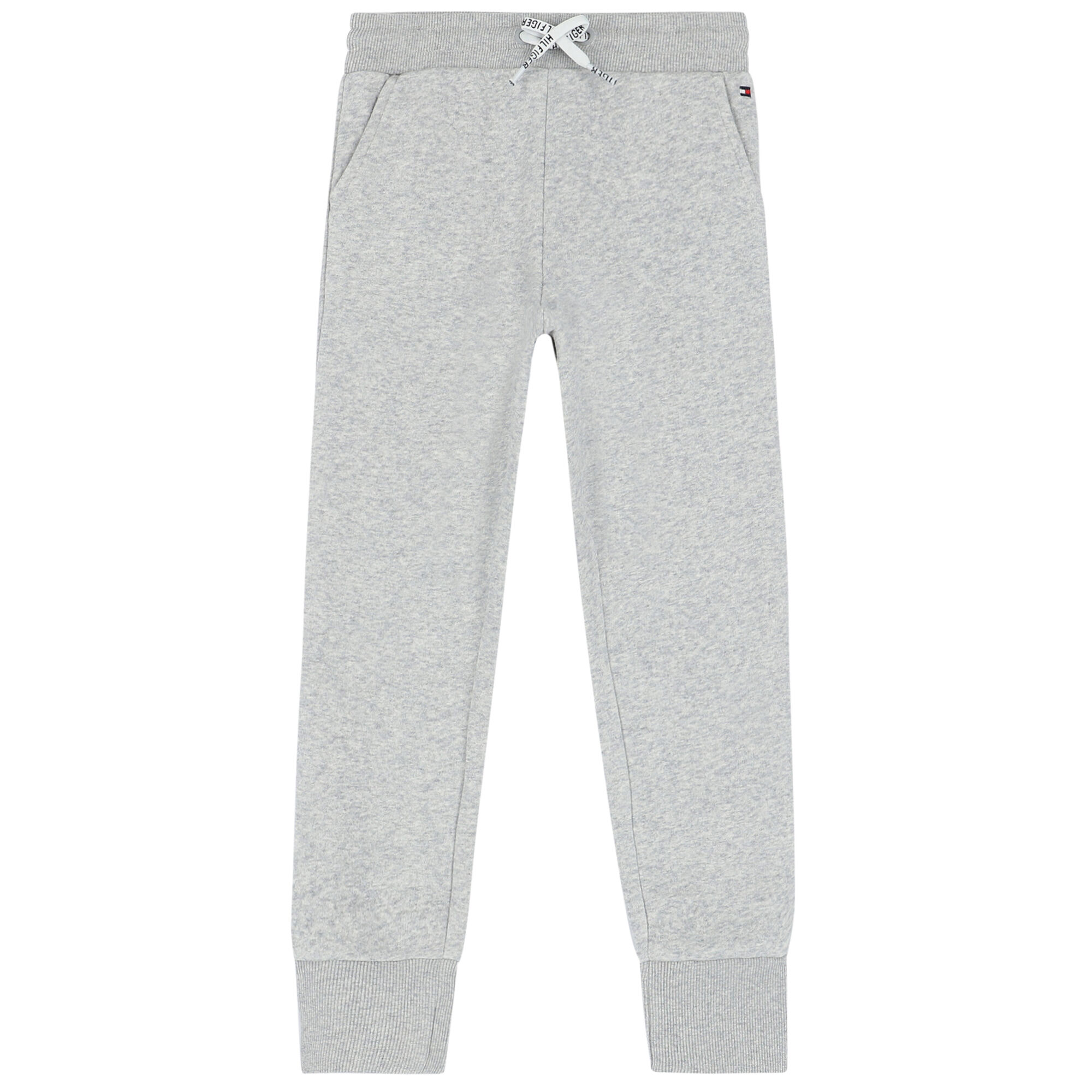 Tommy Hilfiger Boys Grey Logo Joggers Junior Couture UK