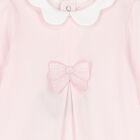Baby Girls White & Pink Babygrows ( 2-Pack ), 2, hi-res