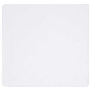 Baby Boys White & Blue Quilted Blanket