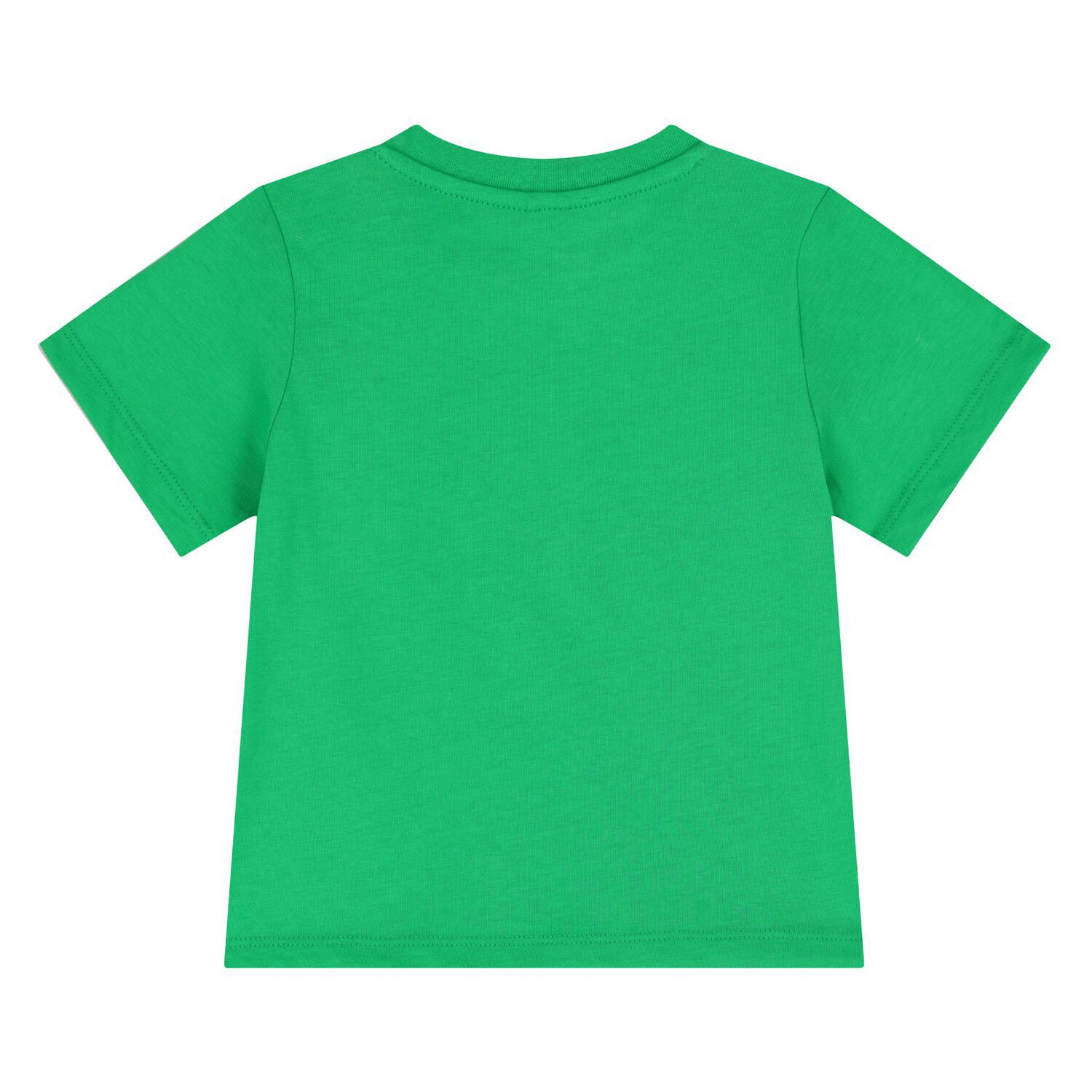 Younger Girls Green Heart T-Shirt, 1, hi-res