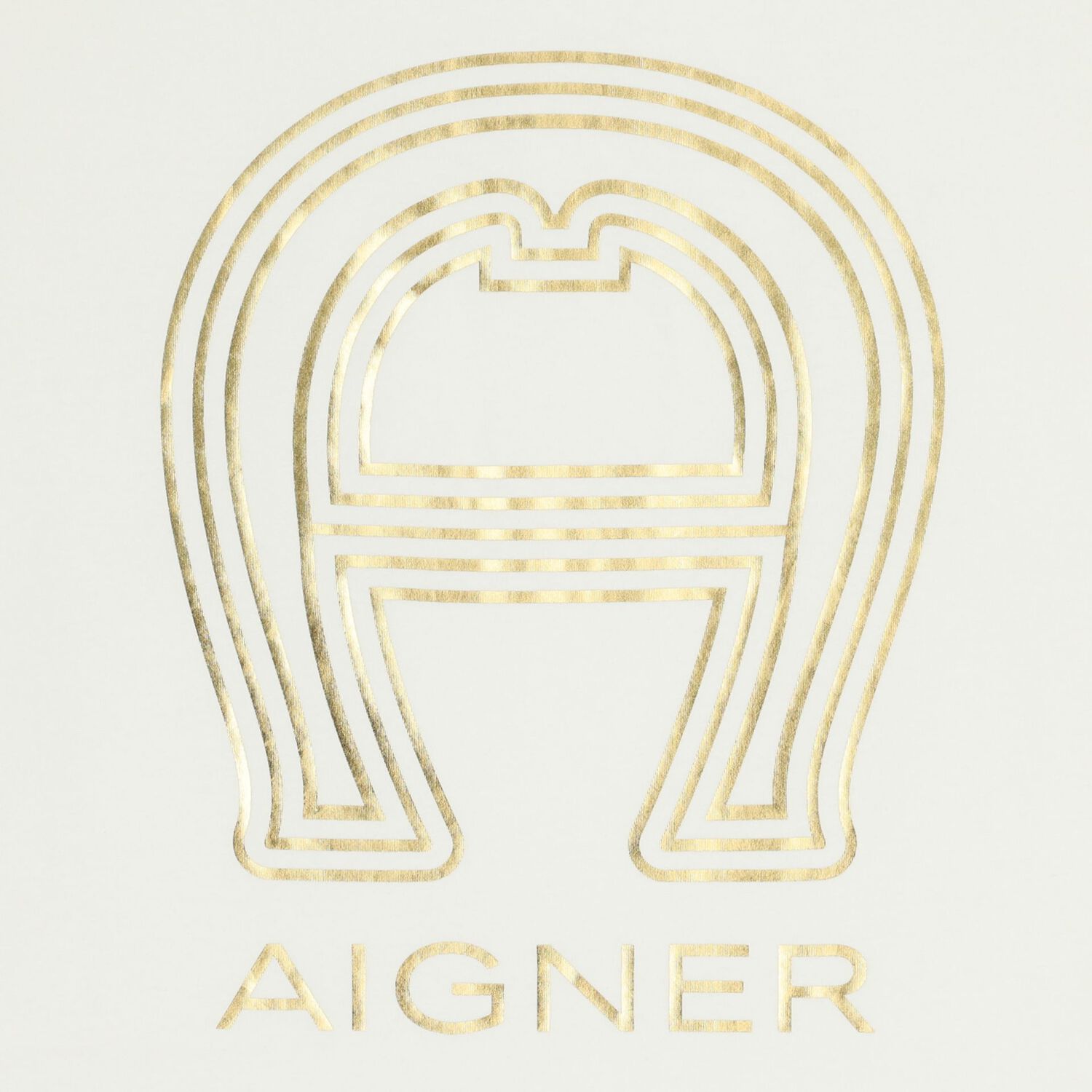 Ivory & Gold Logo Baby Blanket, 1, hi-res