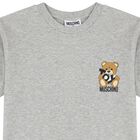 Grey Teddy Bear Logo T-Shirt, 4, hi-res