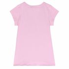 Girls Pink & Gold Logo T-Shirt, 1, hi-res