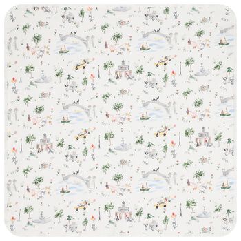 Ivory Central Park Baby Blanket
