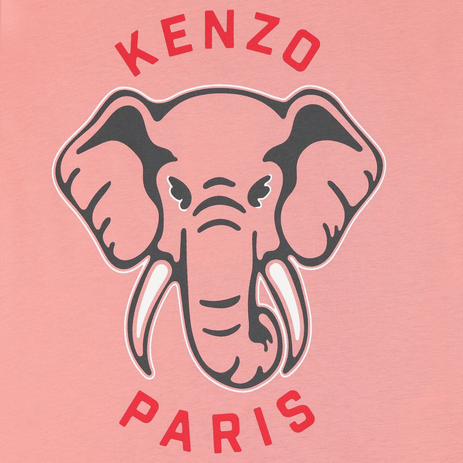 Girls Pink Elephant Logo Long Sleeve Top, 2, hi-res image number null