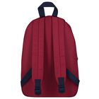 Boys Burgundy Tiger Logo Backpack ( 45cm ), 1, hi-res
