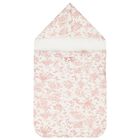 Baby Girls Ivory & Pink Toile De Jouy Baby Nest, 3, hi-res