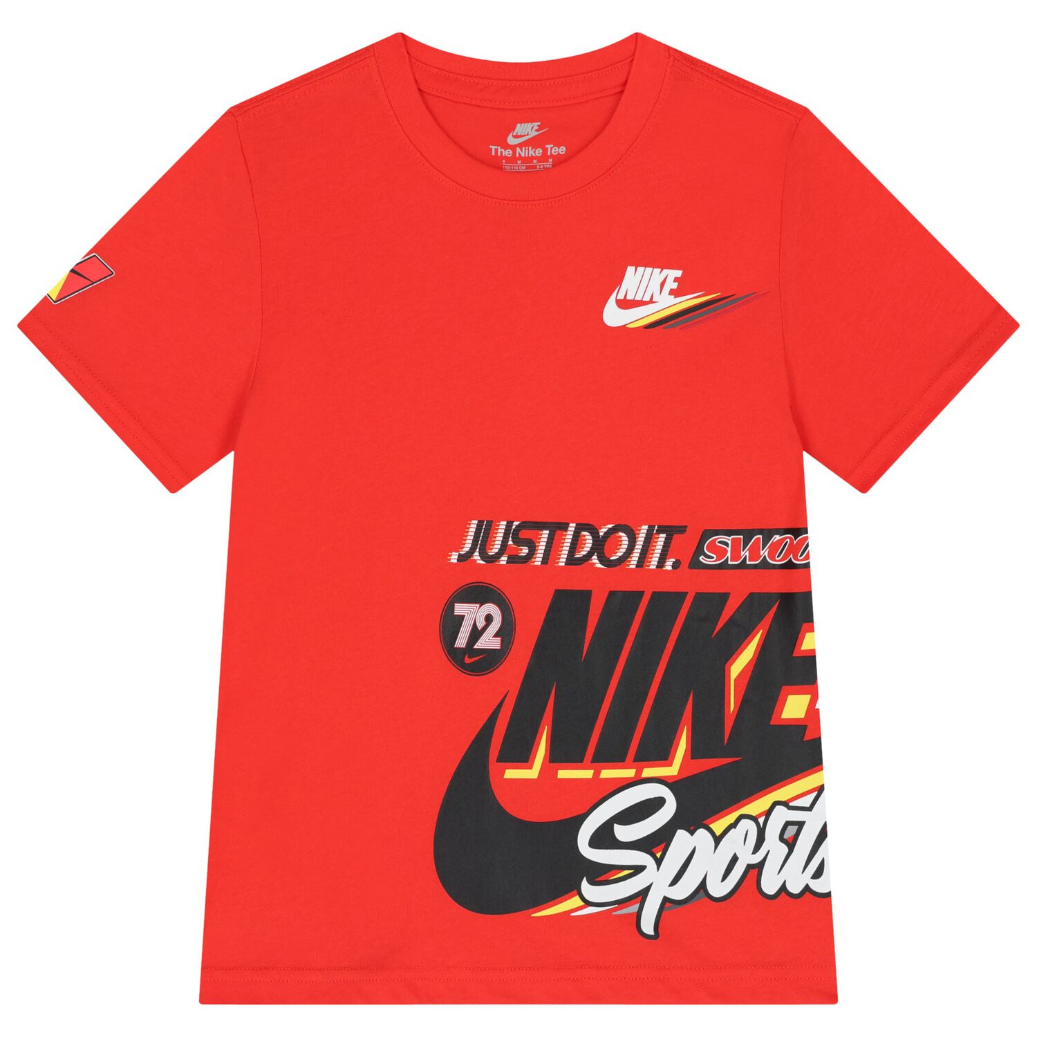 Boys Red Logo T-Shirt, 2, hi-res