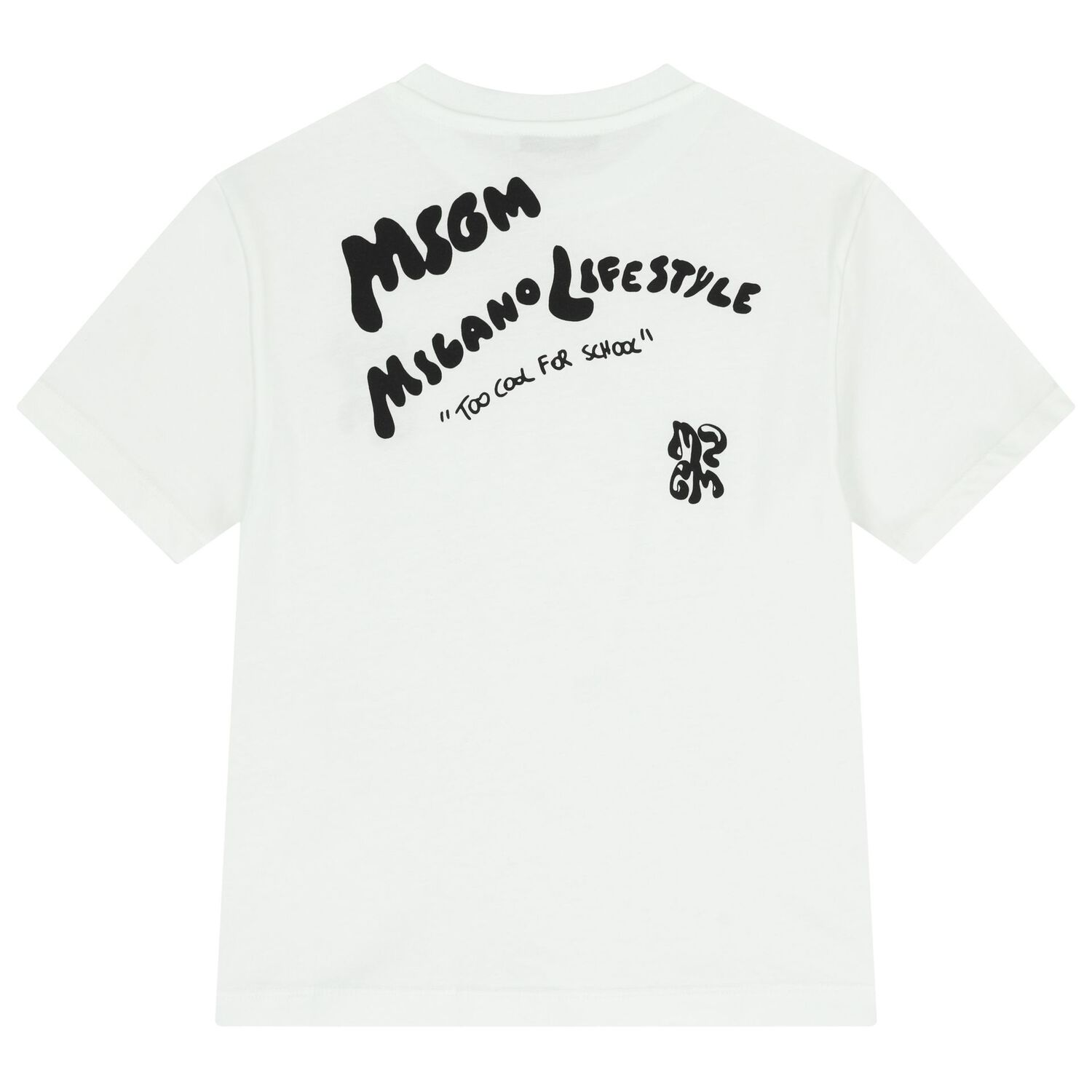 Boys White Logo T-Shirt, 1, hi-res