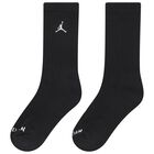 Boys Black, Red & Grey Jordan Logo Socks ( 3-Pack ) , 1, hi-res