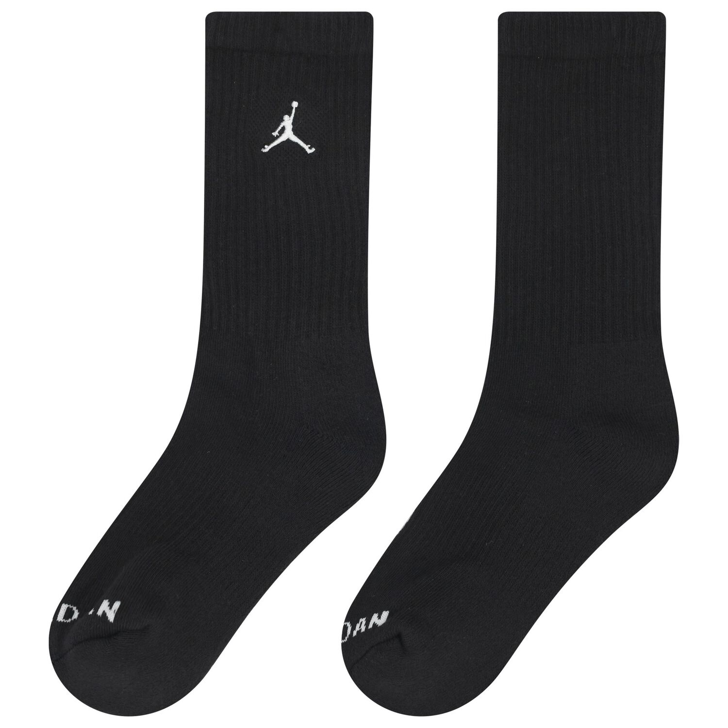 Boys Black, Red & Grey Jordan Logo Socks ( 3-Pack ) , 1, hi-res
