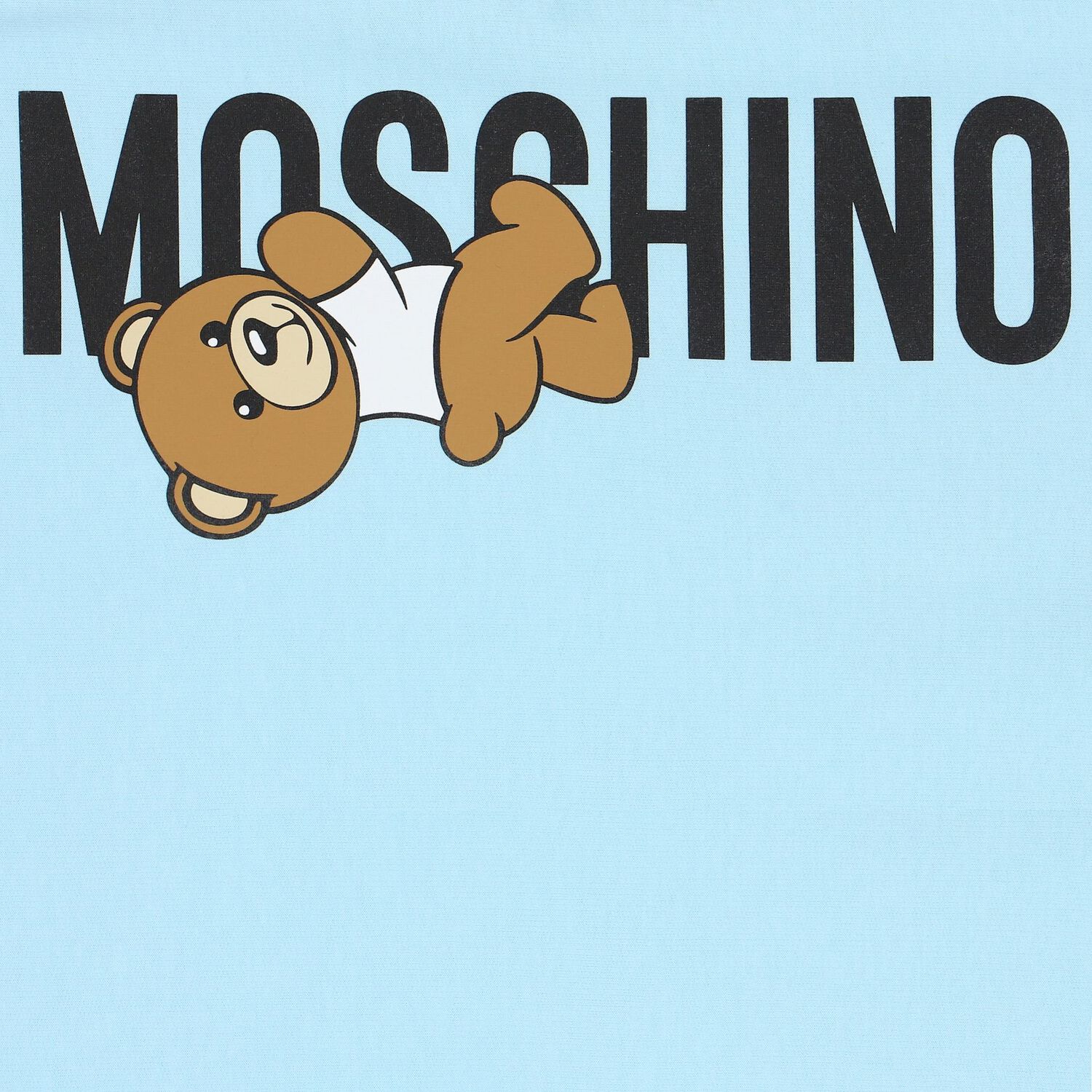 Boys Blue Teddy Bear Logo Baby Blanket, 2, hi-res image number null