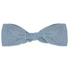 Baby Girls Blue Dress & Headband Set, 2, hi-res