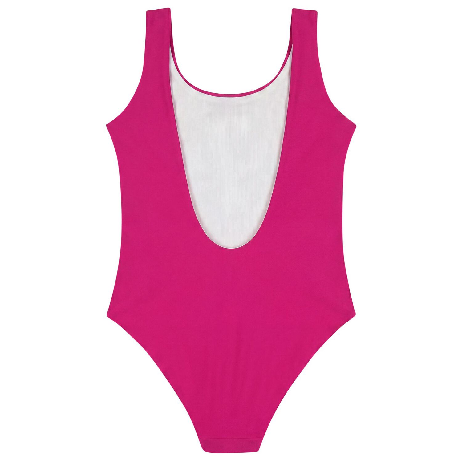 Girls Mini Me Pink Logo Swimsuit, 1, hi-res