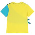Boys Yellow Shark T-Shirt, 1, hi-res