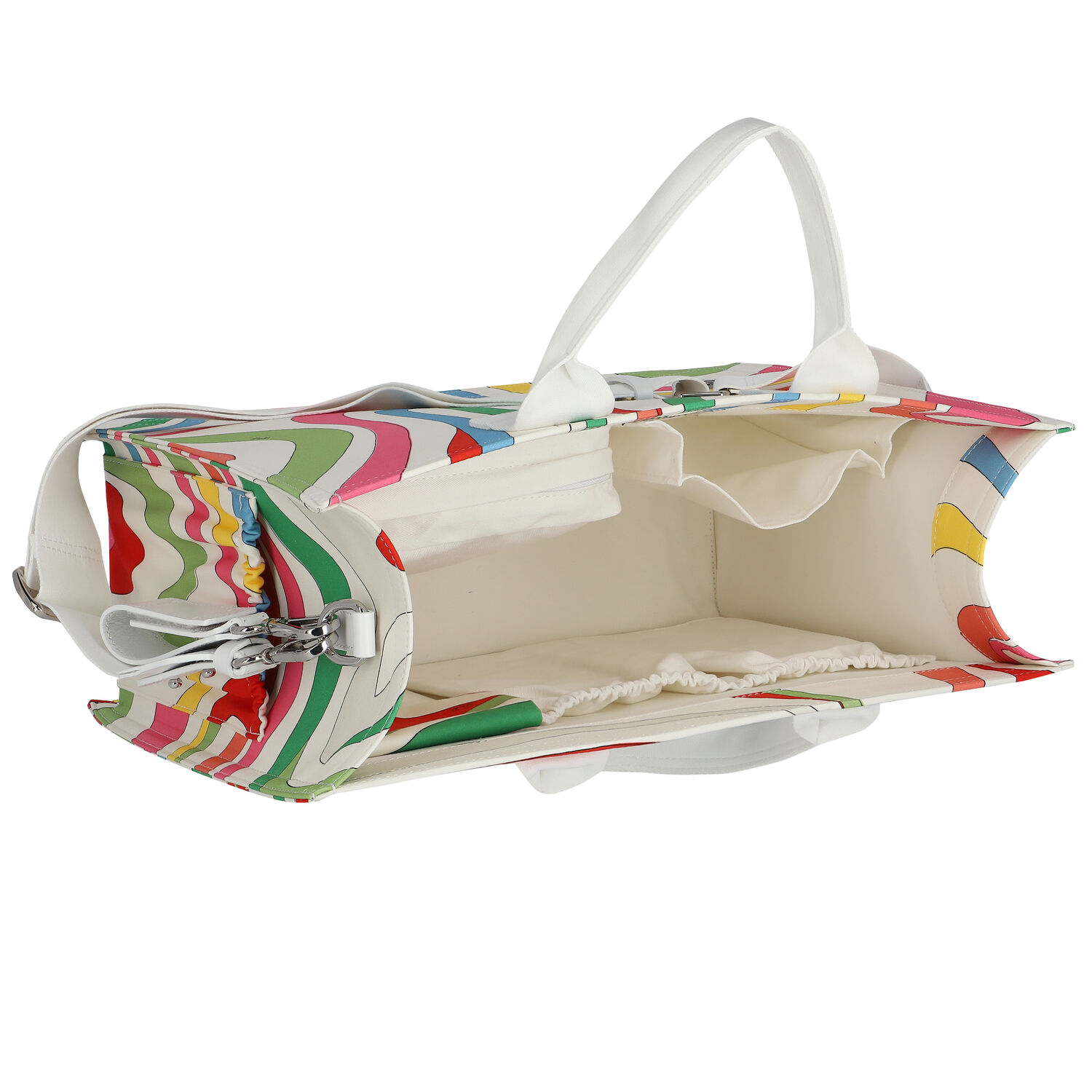 Ivory Marmo Baby Changing Bag, 1, hi-res