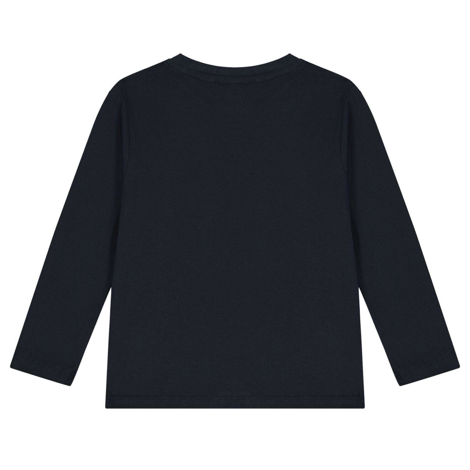 Boys Navy Blue Long Sleeve Top, 1, hi-res image number null