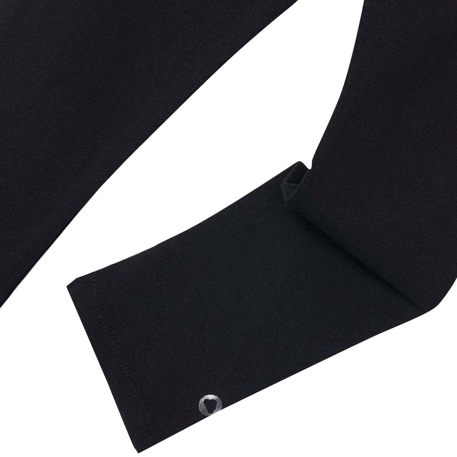 Girls Black Leggings, 2, hi-res