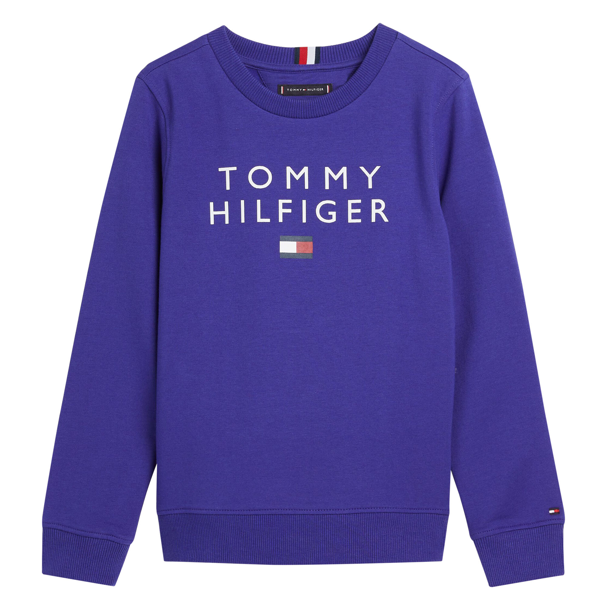Purple tommy hotsell hilfiger sweatshirt