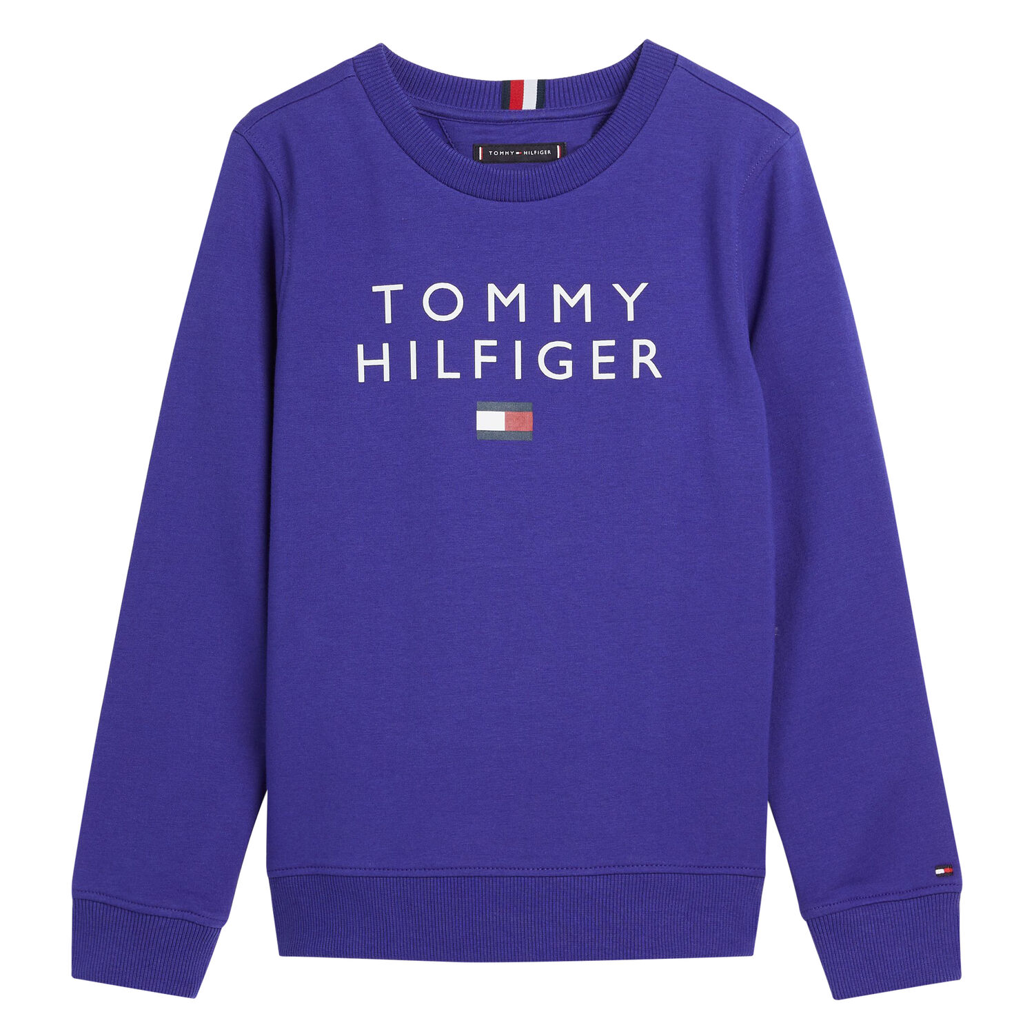 Boys Blue Logo Sweatshirt, 1, hi-res