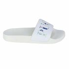 Girls White Logo Sliders, 1, hi-res