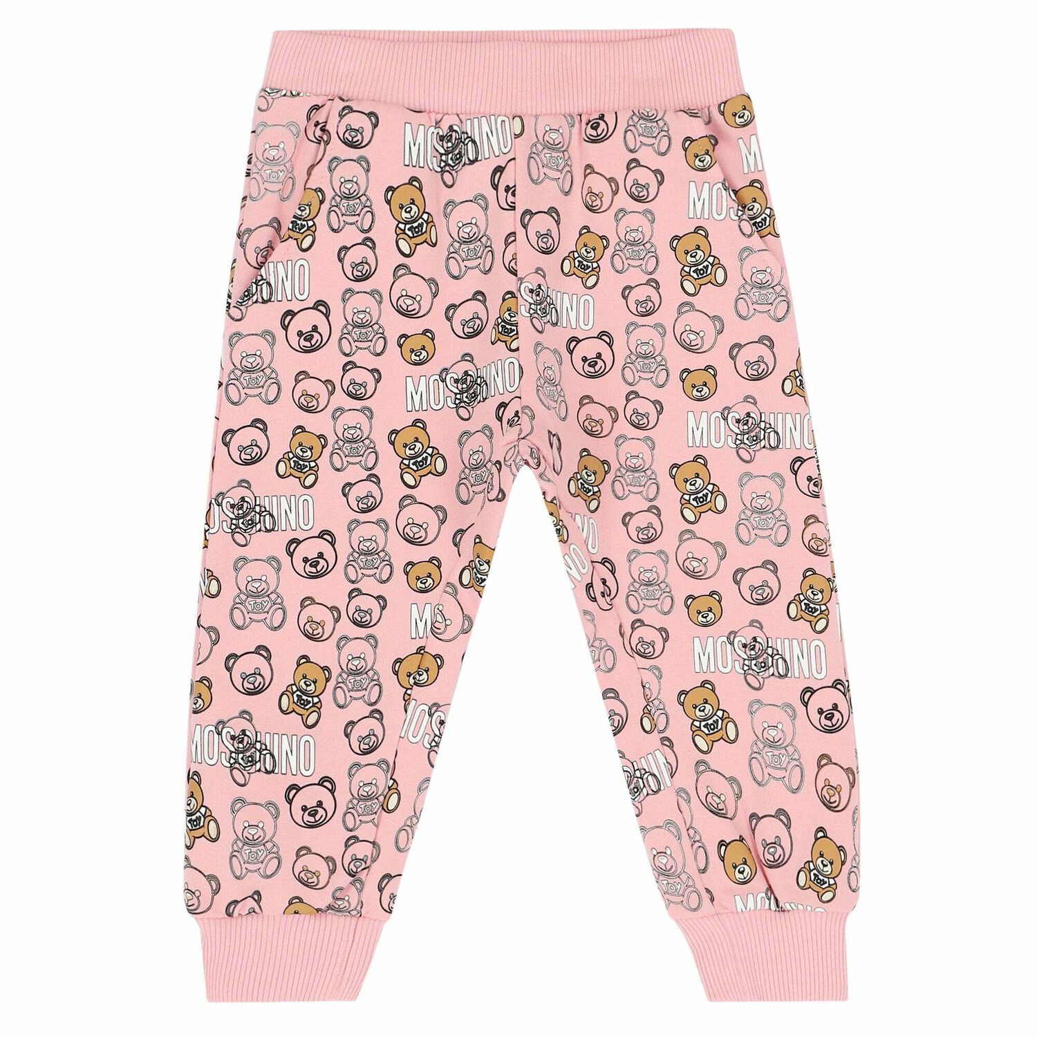 Pink Teddy Logo Tracksuit, 3, hi-res