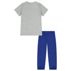 Boys Grey & Blue Avengers Pyjamas, 1, hi-res