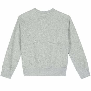 Girls Grey Logo Sweatshirt