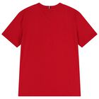 Boys Red Logo T-Shirt, 3, hi-res