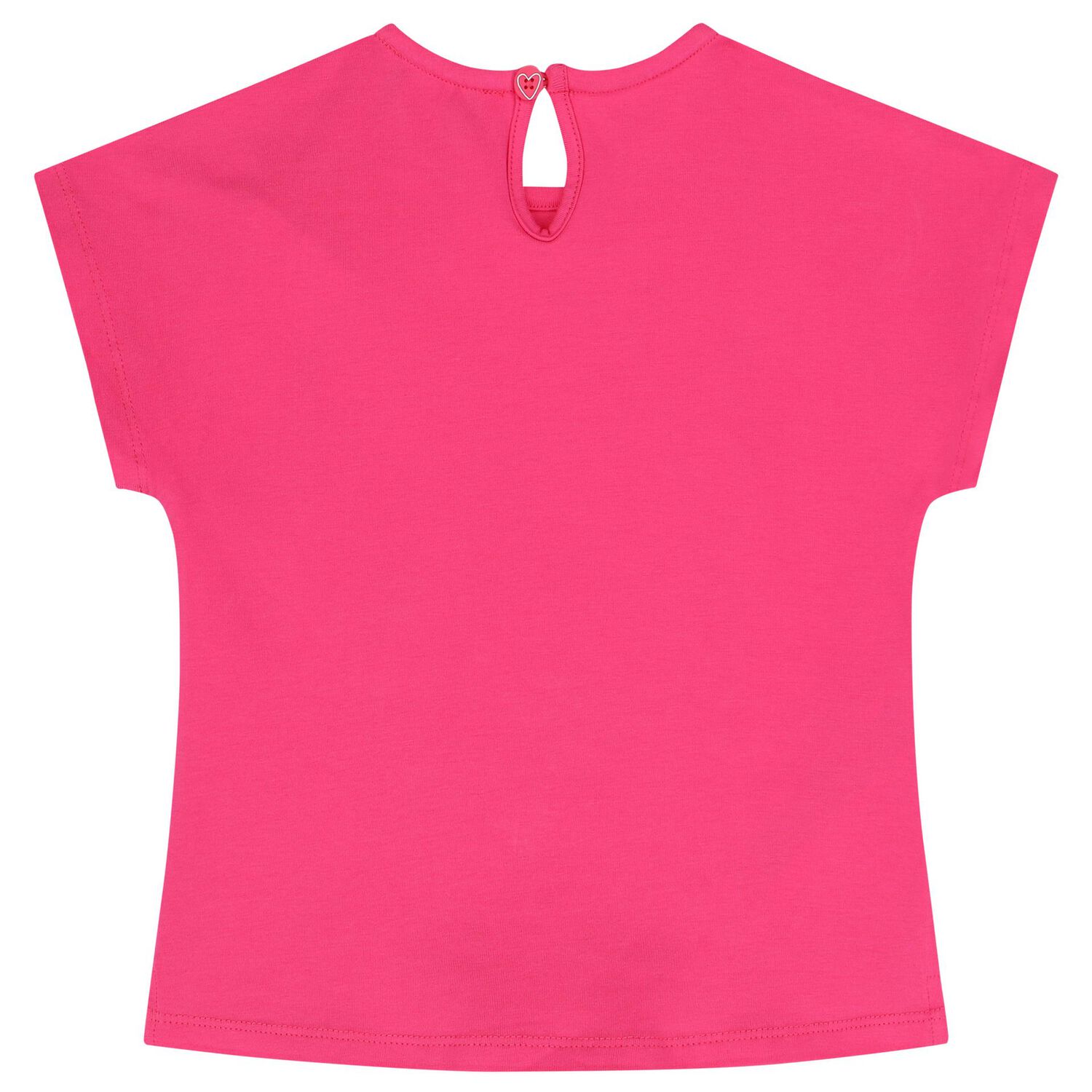 Girls Pink & Denim Logo Shorts Set, 1, hi-res image number null