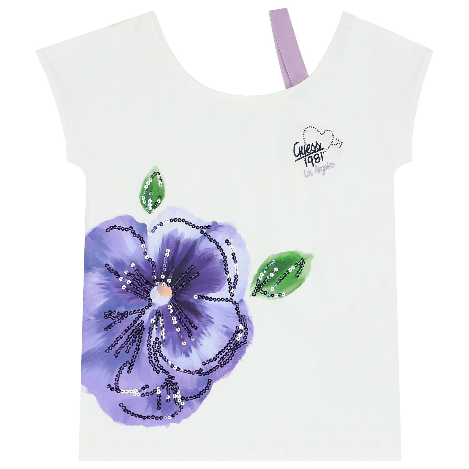 Girls Floral T-Shirt, 1, hi-res