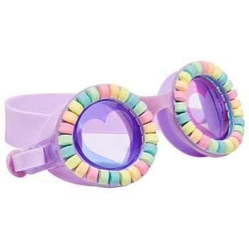 Girls Lilac Candy Swimming Goggles