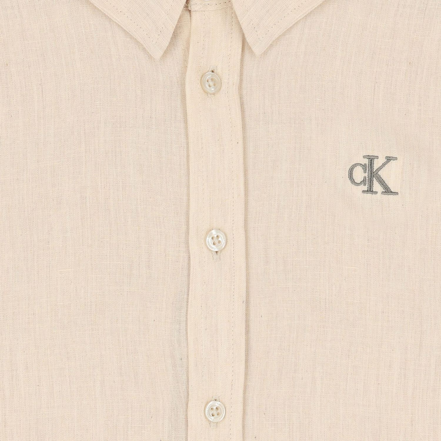 Younger Boys Beige Logo Shorts Set, 1, hi-res