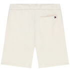 Boys Ivory Logo Shorts, 2, hi-res