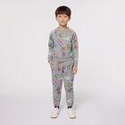 Boys Grey Logo Joggers, 1, hi-res