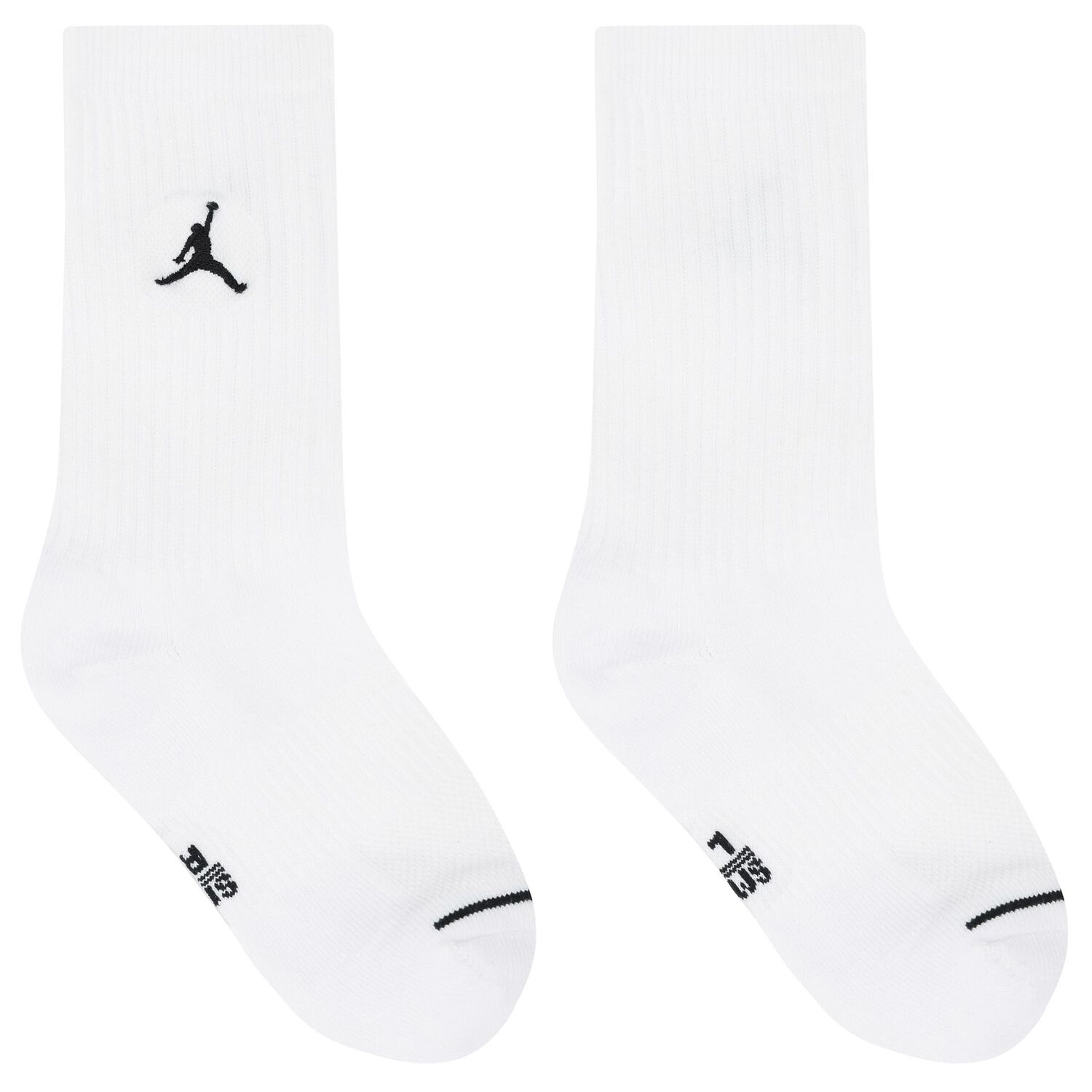 White, Grey & Black Jordan Logo Socks ( 3-Pack ), 1, hi-res
