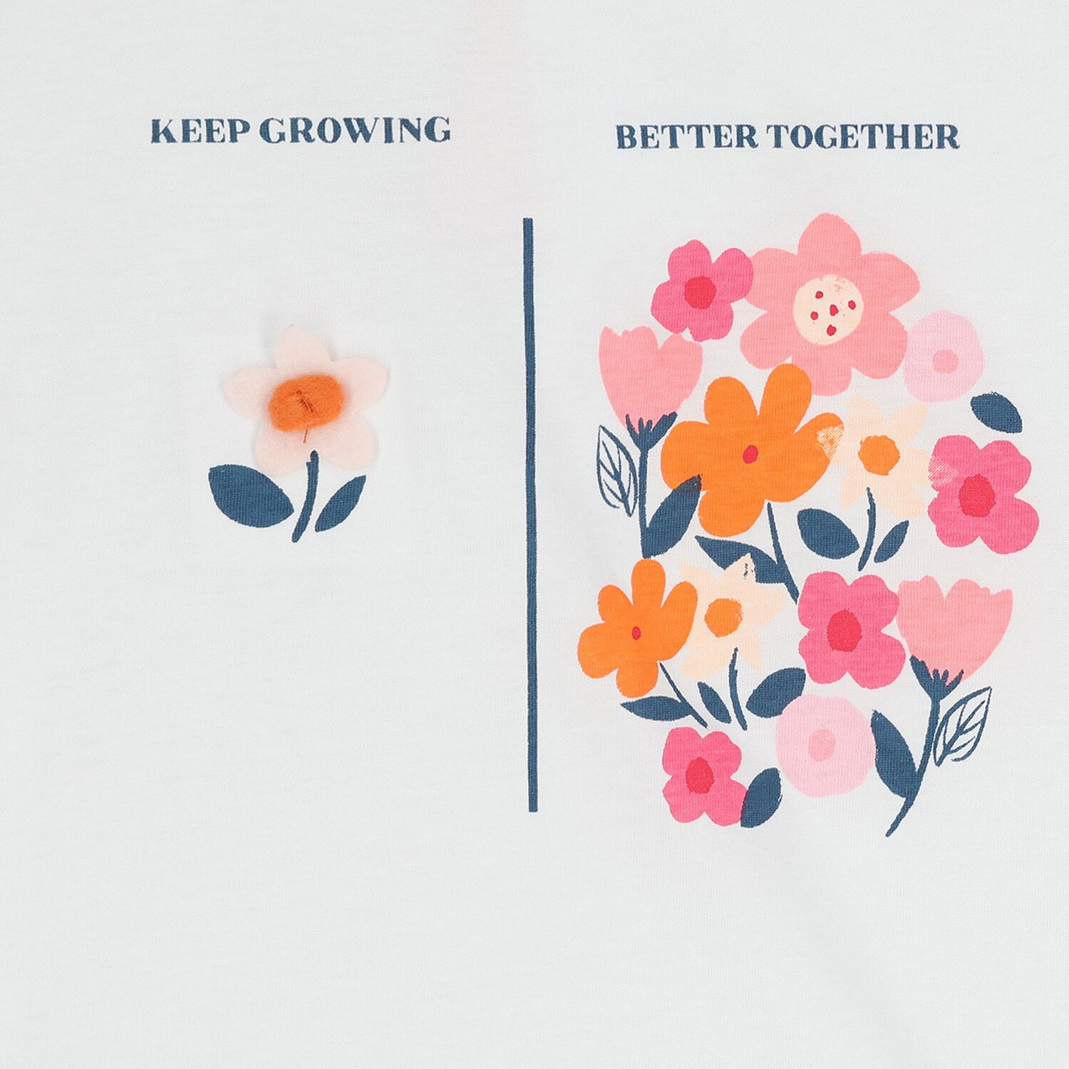 Girls White & Red Floral Shorts Set, 1, hi-res