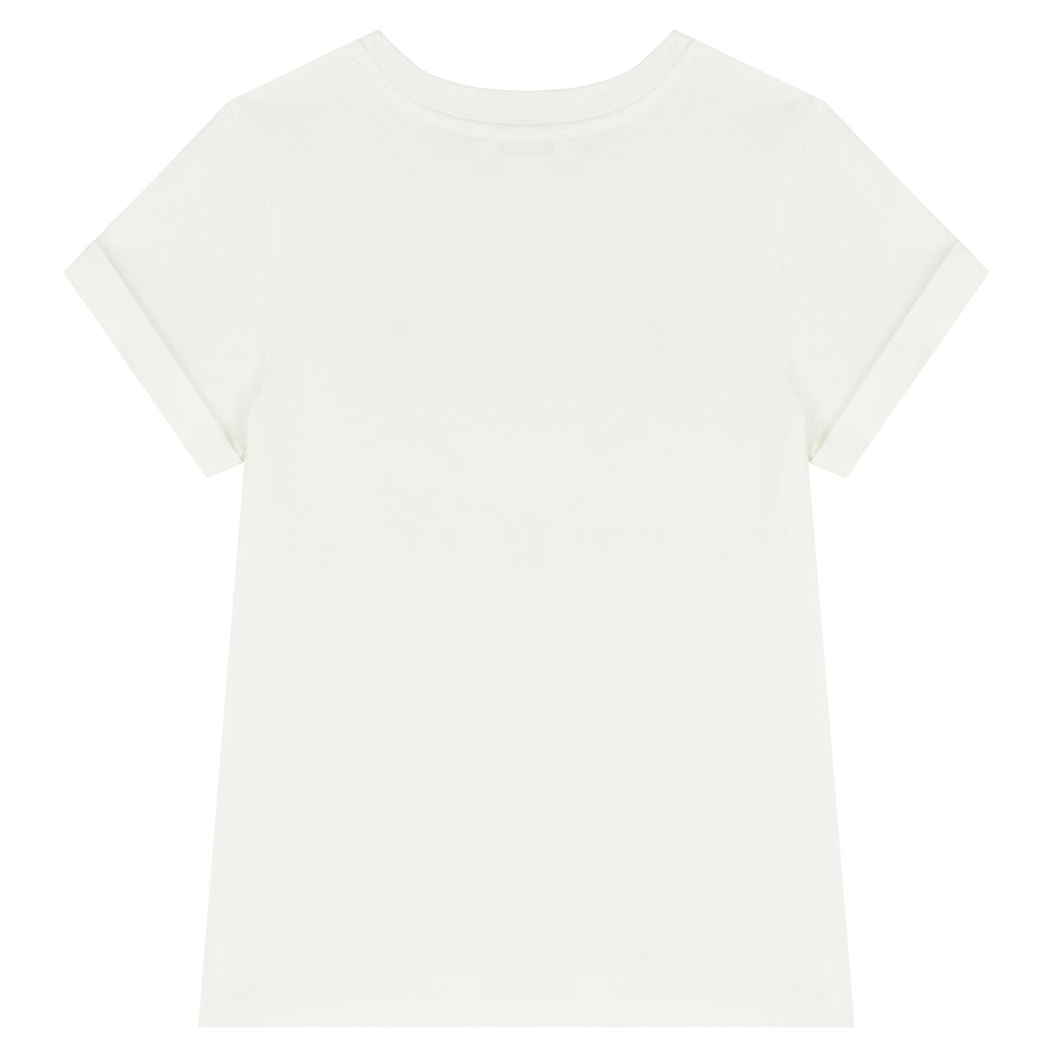 Girls Ivory Logo T-Shirt, 1, hi-res