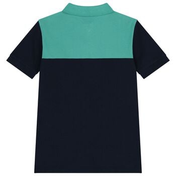 Boys Multi-Coloured Logo Polo Shirt