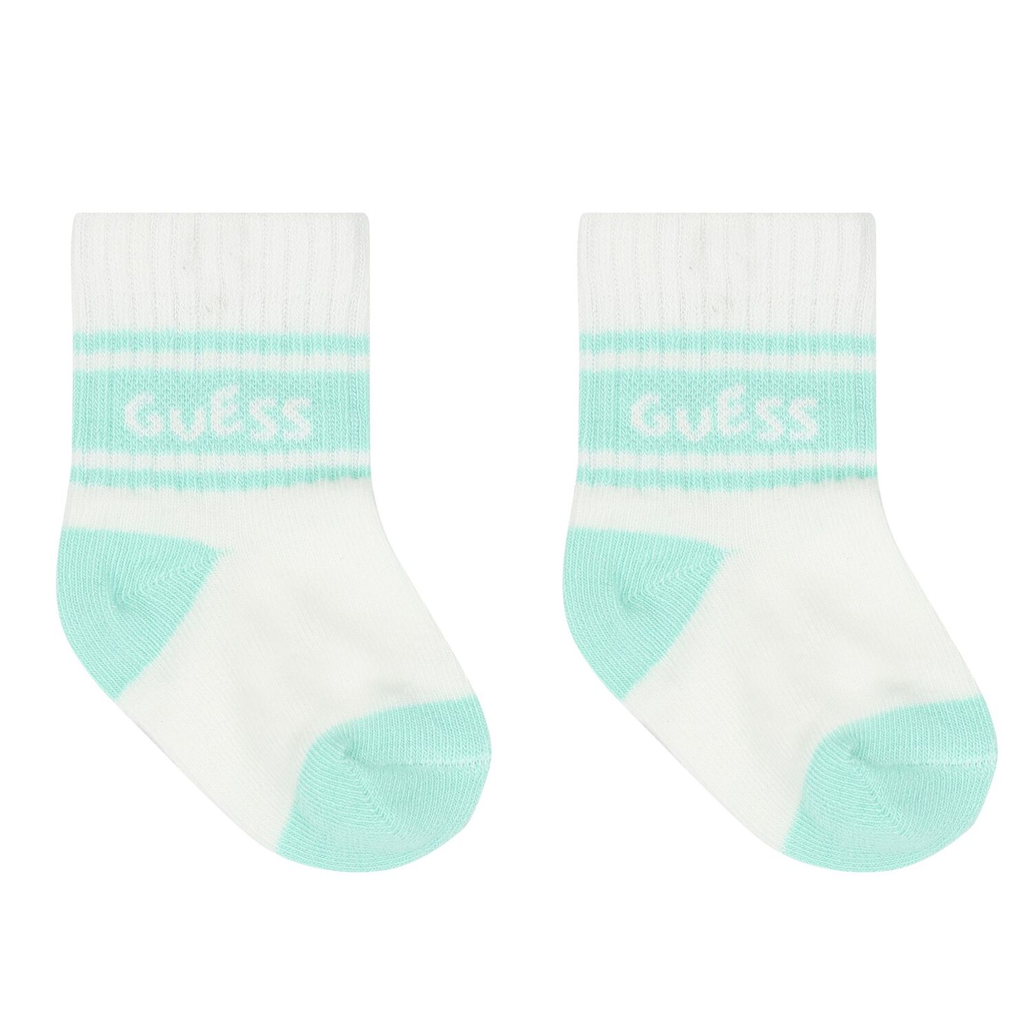 Baby Girls Beige & Green Logo Bodysuit Gift Set, 1, hi-res