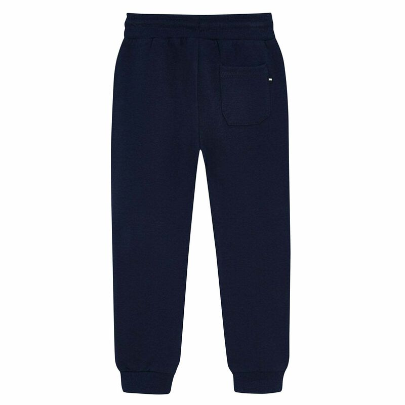 Boys Navy Logo Joggers, 1, hi-res image number null
