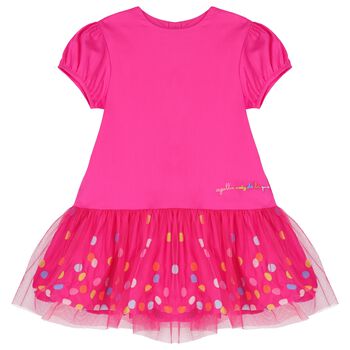 Girls Pink Tulle Dress