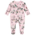 Baby Girls Pink Teddy Bear Babygrow Gift Set, 2, hi-res