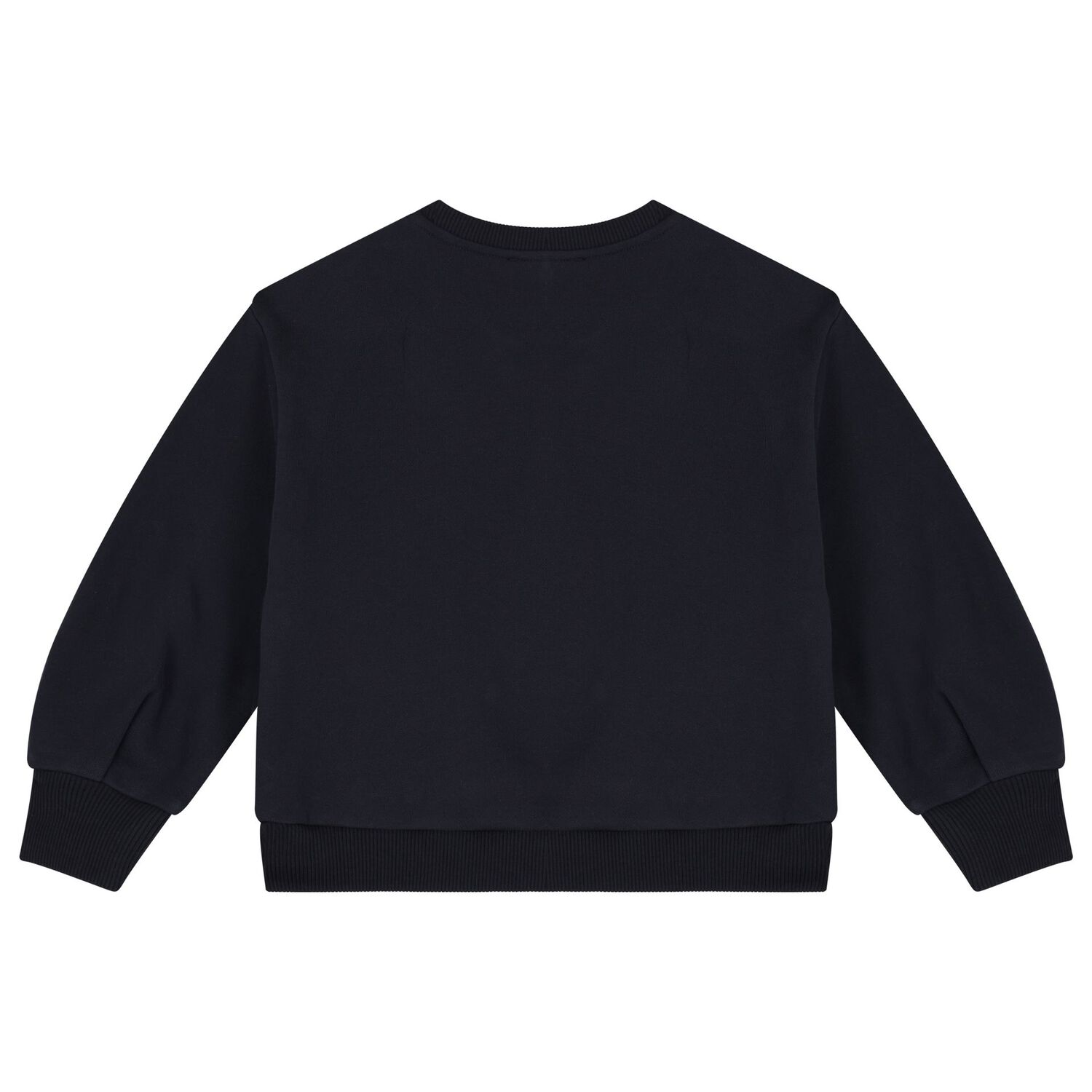 Girls Navy Blue Logo Sweatshirt, 1, hi-res