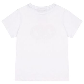 Boys White Logo T-Shirt